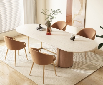 Modern Dining Table And Chairs-ID:671336895