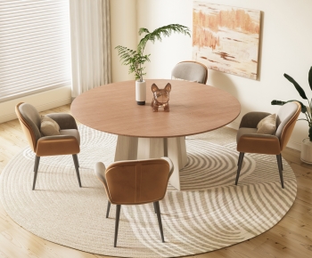 Modern Dining Table And Chairs-ID:454456099