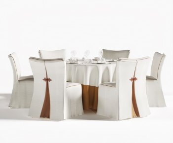 Modern Dining Table And Chairs-ID:342313056