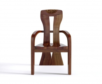 New Chinese Style Single Chair-ID:889880901