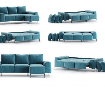 Nordic Style Corner Sofa-ID:517694002