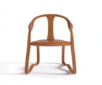 New Chinese Style Single Chair-ID:543641098