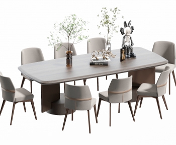 Modern New Chinese Style Dining Table And Chairs-ID:801727069