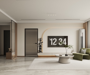 Modern A Living Room-ID:426291945