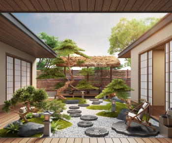 New Chinese Style Courtyard/landscape-ID:479443077