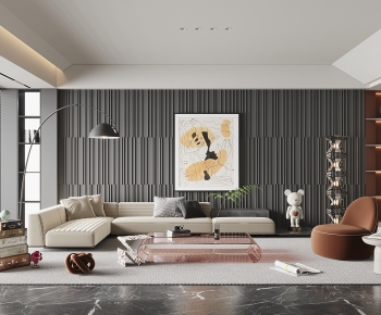 Modern A Living Room-ID:130269511