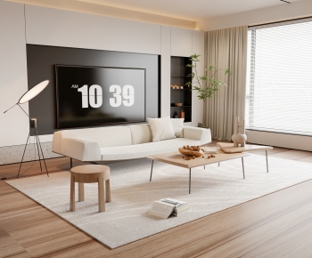 Modern A Living Room-ID:244606974