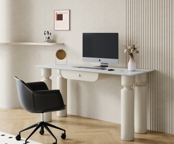 Modern Computer Desk And Chair-ID:330691106