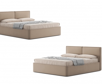 Nordic Style Double Bed-ID:686824082
