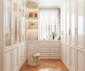 French Style Clothes Storage Area-ID:537579125