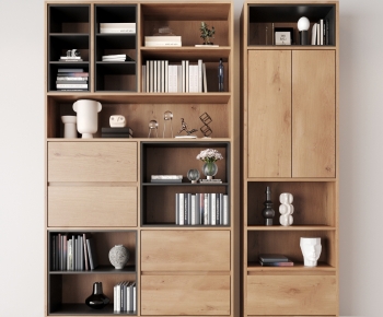Modern Nordic Style Bookcase-ID:854758027