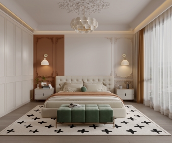 French Style Bedroom-ID:285629999