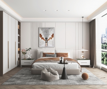 Modern Bedroom-ID:737566956