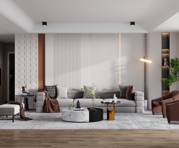 Modern A Living Room-ID:403021102