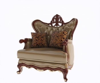 新古典休闲沙发椅-ID:617029711