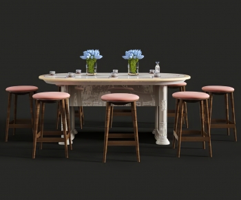 New Classical Style Dining Table And Chairs-ID:771106961