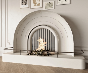 French Style Fireplace-ID:845946076