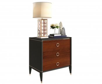 New Chinese Style Bedside Cupboard-ID:639216905