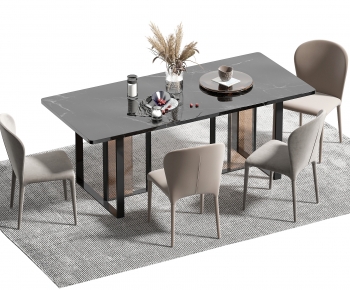 Modern Dining Table And Chairs-ID:389276984