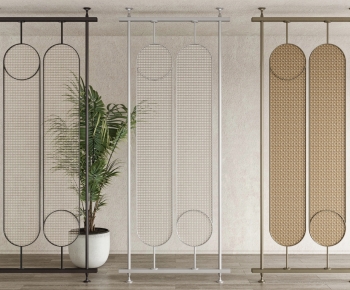 Modern Metal Screen Partition-ID:636004927