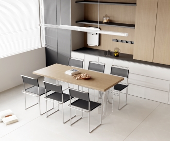 Modern Dining Table And Chairs-ID:526456126