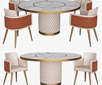Modern Dining Table And Chairs-ID:605906961