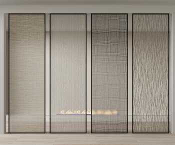 Modern Glass Screen Partition-ID:298086885