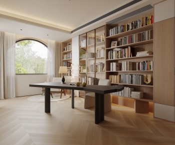 Modern New Chinese Style Study Space-ID:968231921