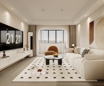 Modern A Living Room-ID:225837951
