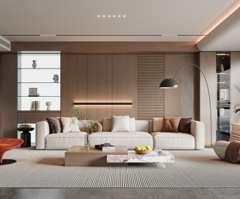 Modern A Living Room-ID:215629104