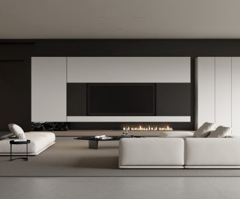 Modern A Living Room-ID:599451073