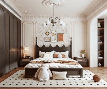 French Style Bedroom-ID:546624909