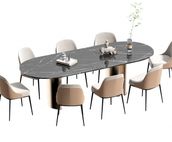Modern Dining Table And Chairs-ID:359045986
