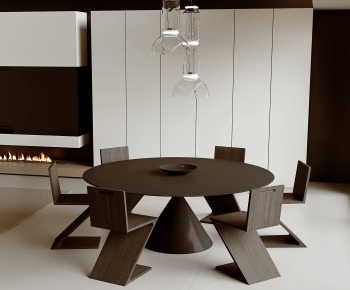 Modern Dining Table And Chairs-ID:764178999