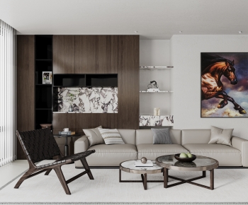 Modern A Living Room-ID:876130101