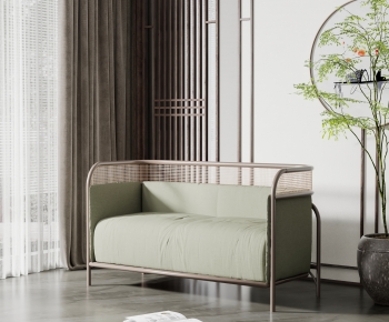New Chinese Style A Sofa For Two-ID:191670897