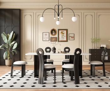 French Style Dining Room-ID:374954944