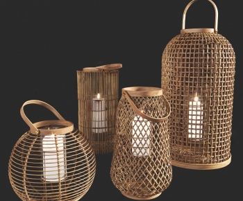Wabi-sabi Style Table Lamp-ID:702974081