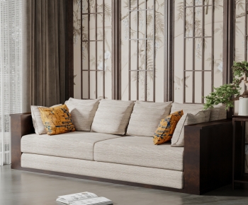 New Chinese Style A Sofa For Two-ID:532130008