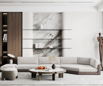 Modern A Living Room-ID:340918061
