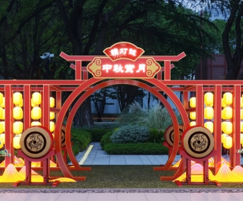 New Chinese Style Garden-ID:978384021