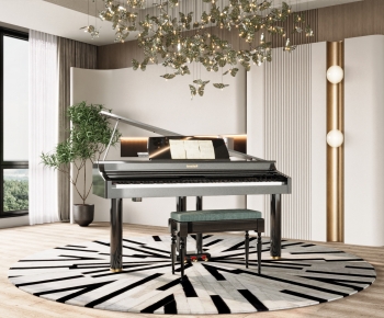 Modern Piano Room-ID:114409942