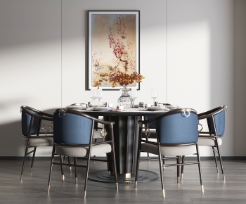 New Chinese Style Dining Table And Chairs-ID:969119174