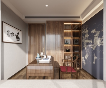 New Chinese Style Study Space-ID:875345958