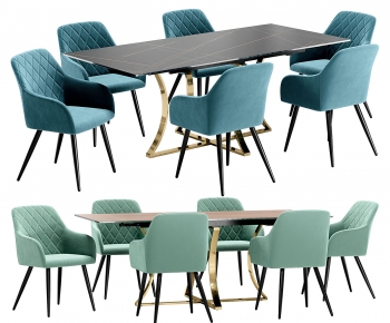 Modern Dining Table And Chairs-ID:514921902