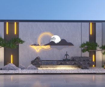 New Chinese Style Landscape Wall-ID:456788062