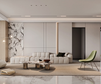 Modern A Living Room-ID:758613114