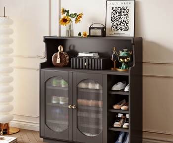 French Style Shoe Cabinet-ID:521400936