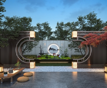 New Chinese Style Courtyard/landscape-ID:391571043