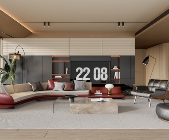 Modern A Living Room-ID:322017917